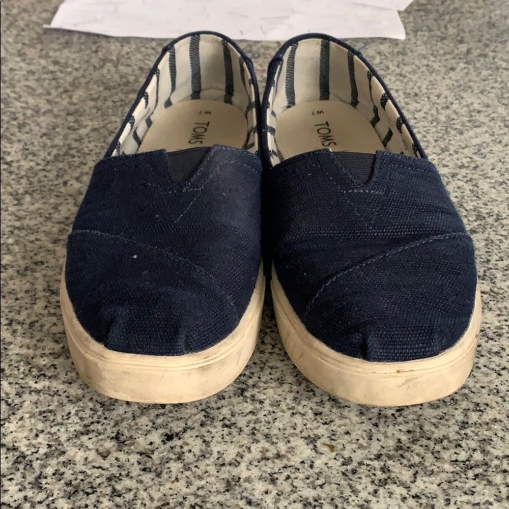 Toms Navy Cupsole Alpargata